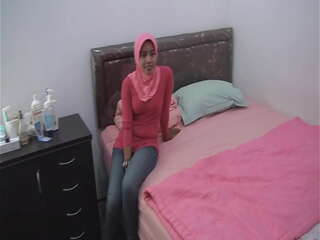 Asian cute teen fucked in her jeans